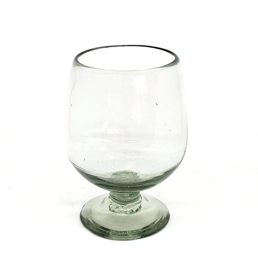 Sale Items / Clear 11 oz Large Cognac Glasses (set of 6) / A modern touch for one of the finest drinks, these balloon glasses are the contemporary version of a classic cognac snifter.